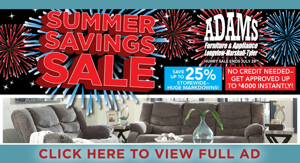 Furniture, appliances, electronics, mattresses in Longview, Tyler and