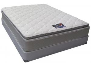 Brothers Fine Furniture Blue Imperial Touch Queen Size Pillow Top