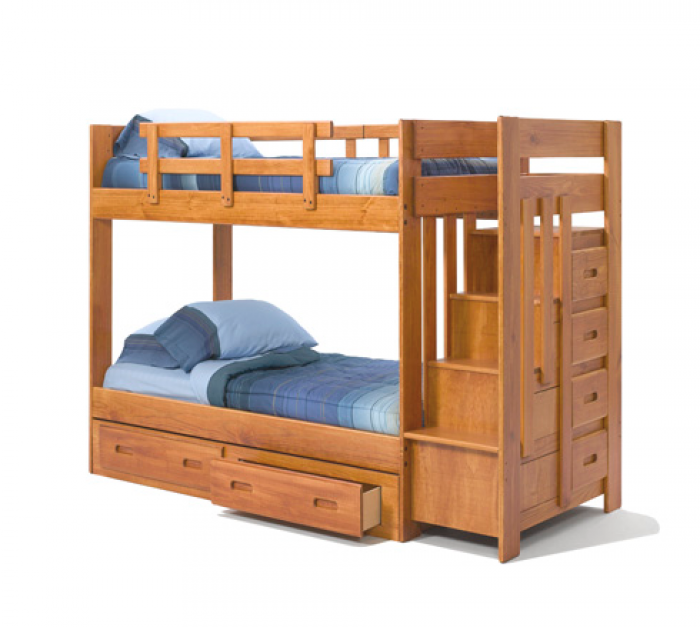 Captain Ed S Furniture Showroom Heartland 2600 Staircase Bunkbed W