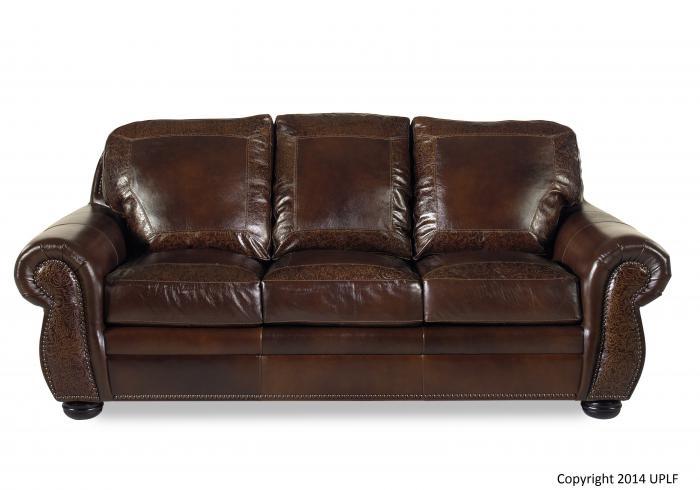 Furniture Outlet Bend Or 8555 100 Leather Sofa