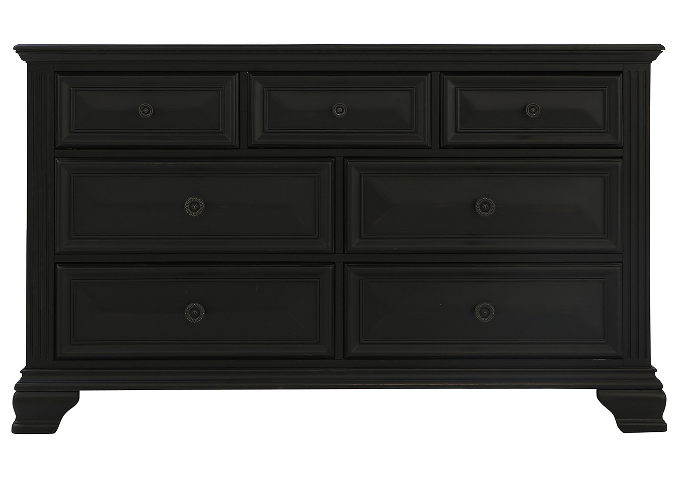 Ivan Smith Passages Vintage Black Dresser