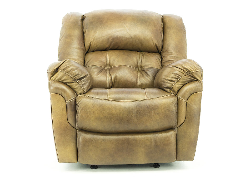 Ivan Smith Hudson Saddle Leather Power Recliner