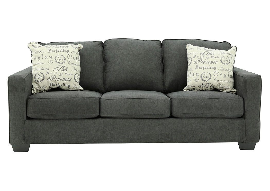 Ivan Smith Alenya Charcoal Queen Sofa Sleeper