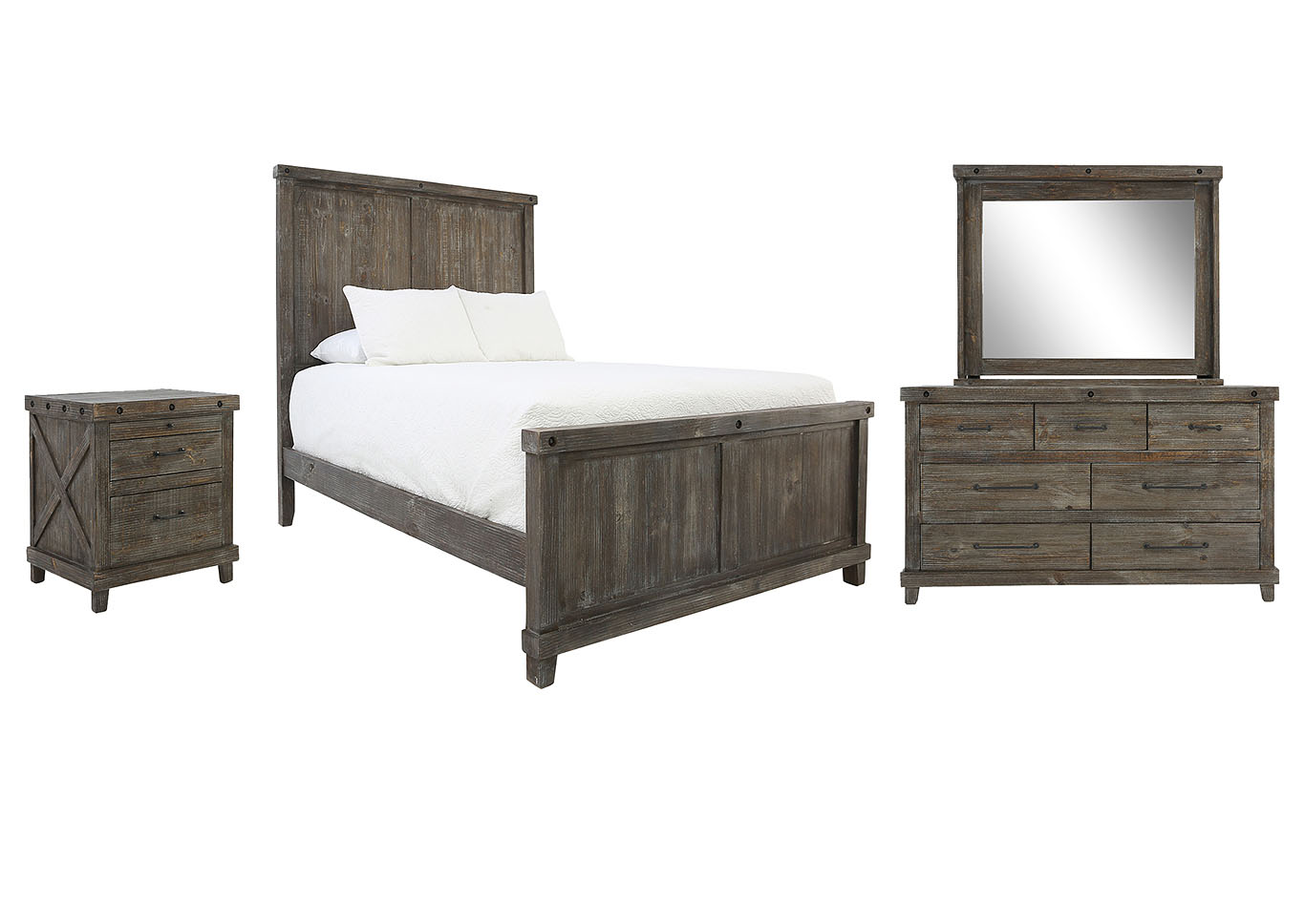 Ivan Smith Industrial King Bedroom Set