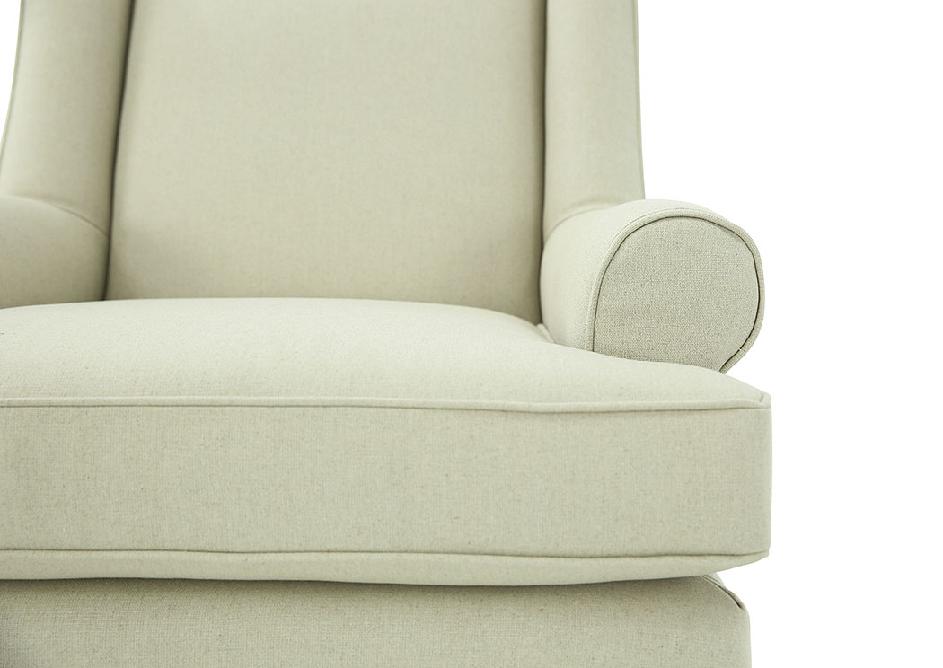 swivel roni glider ivan chairs burlap smith