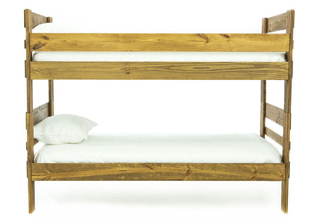 Dory Chestnut Twin Over Twin Bunkbed Ivan Smith Furniture