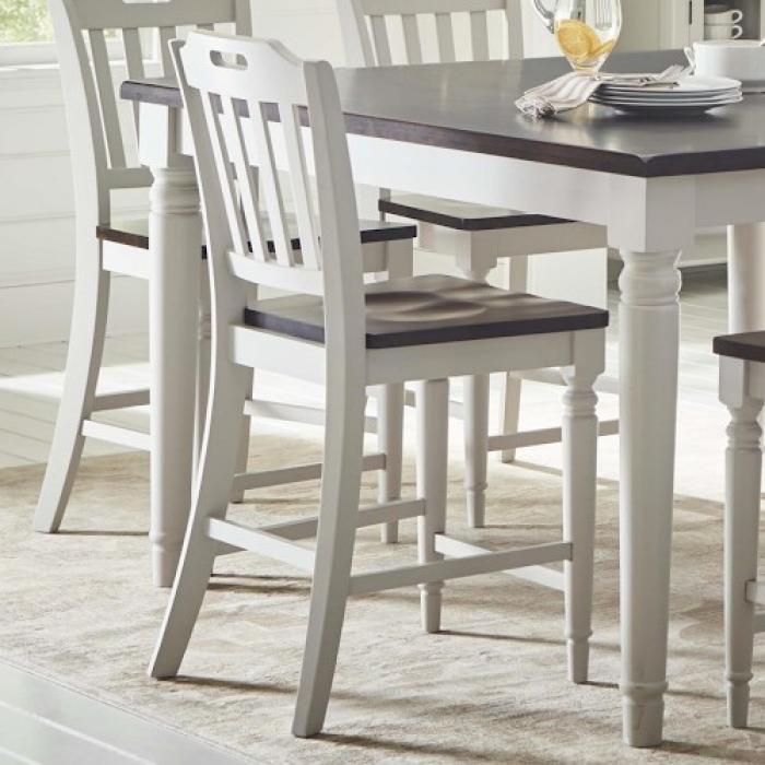Kirk Imports Orchard Park Counter Height Dining Table With 4