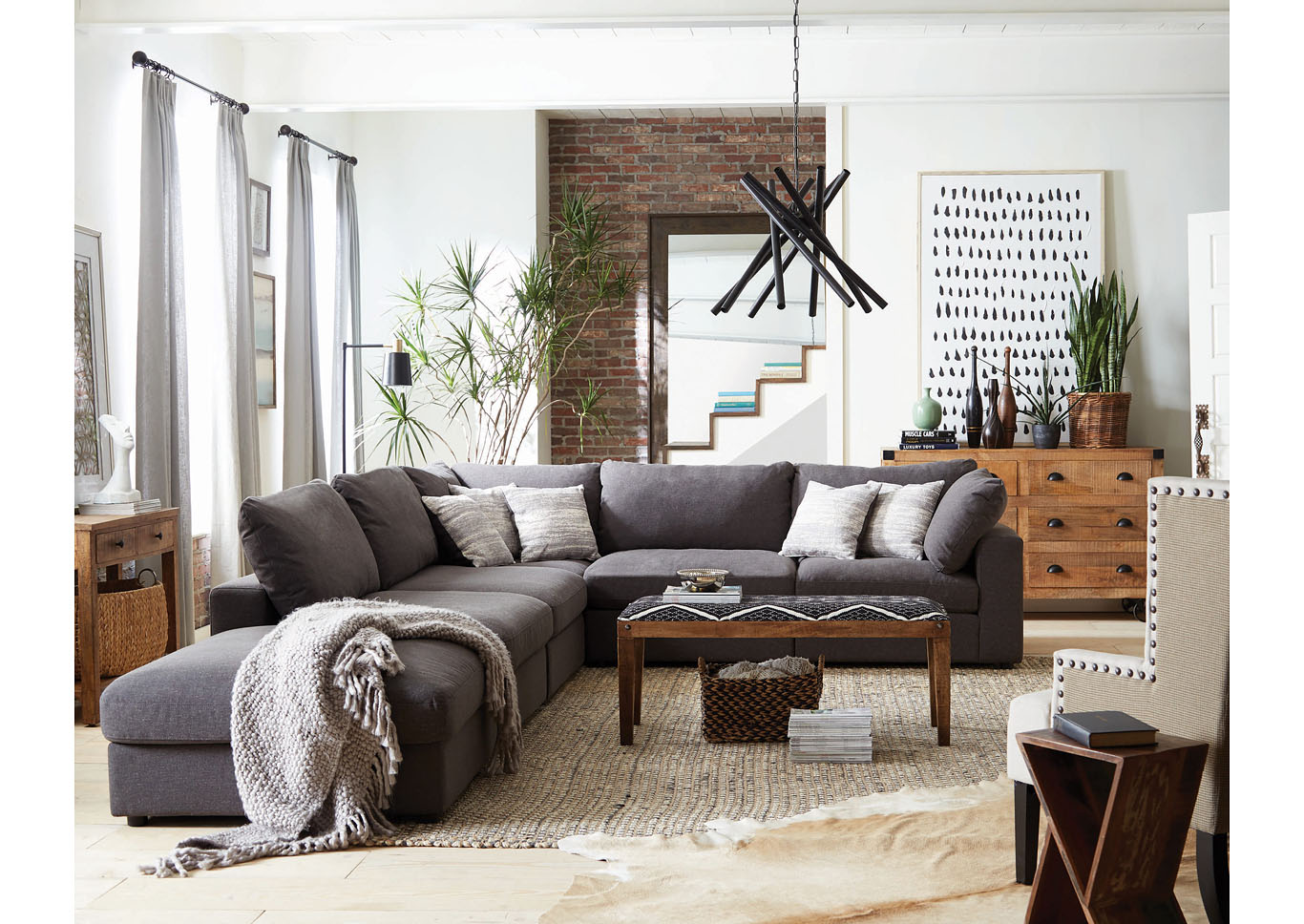 Simple Modular Living Room Furniture 