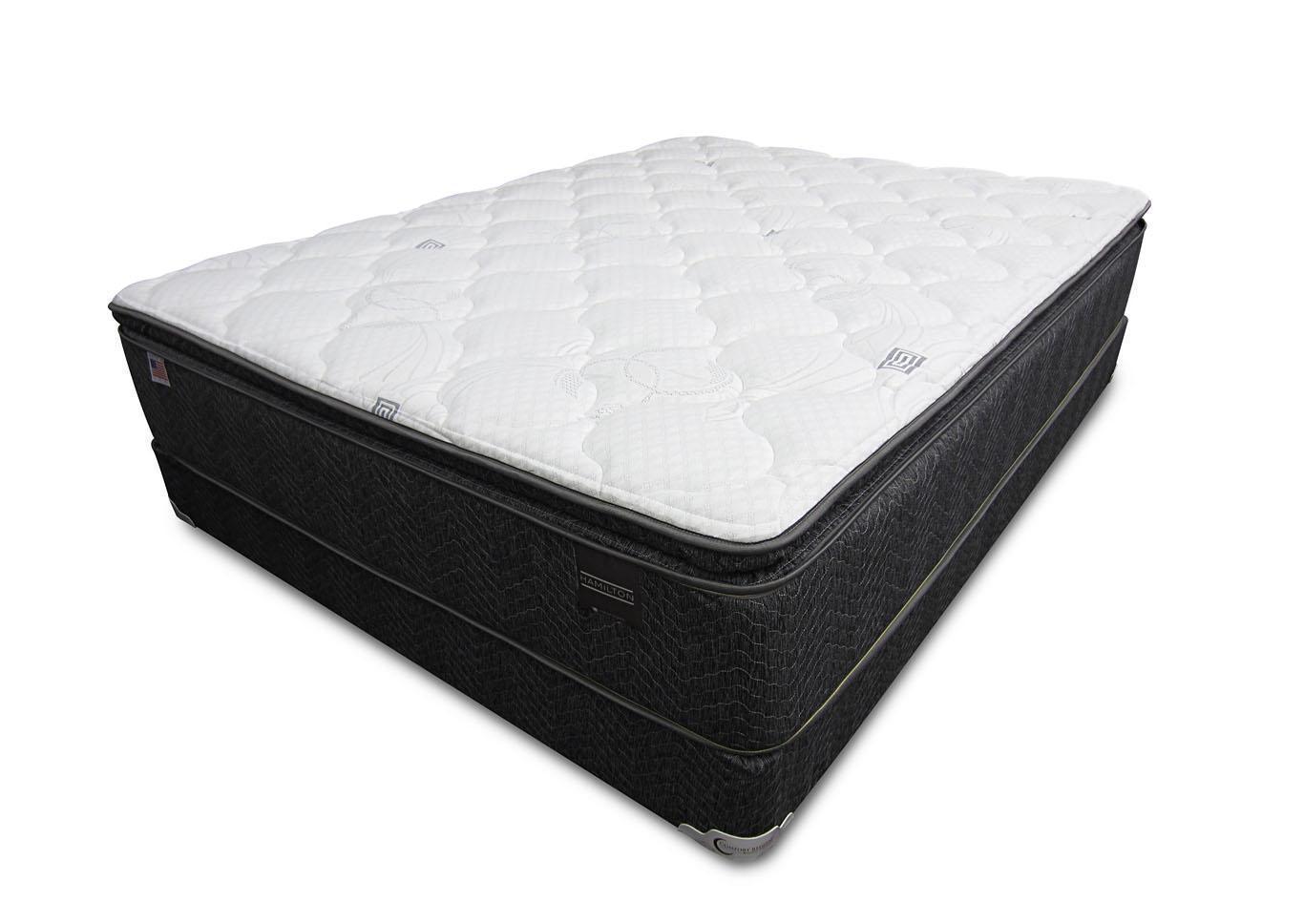 hamilton pillow top queen mattress serta
